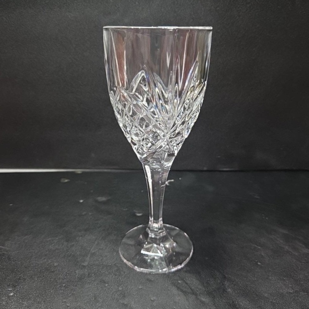 Shannon Godinger Dublin Pattern Goblet, 8" Replacement Water/ Wine Crystal Glass